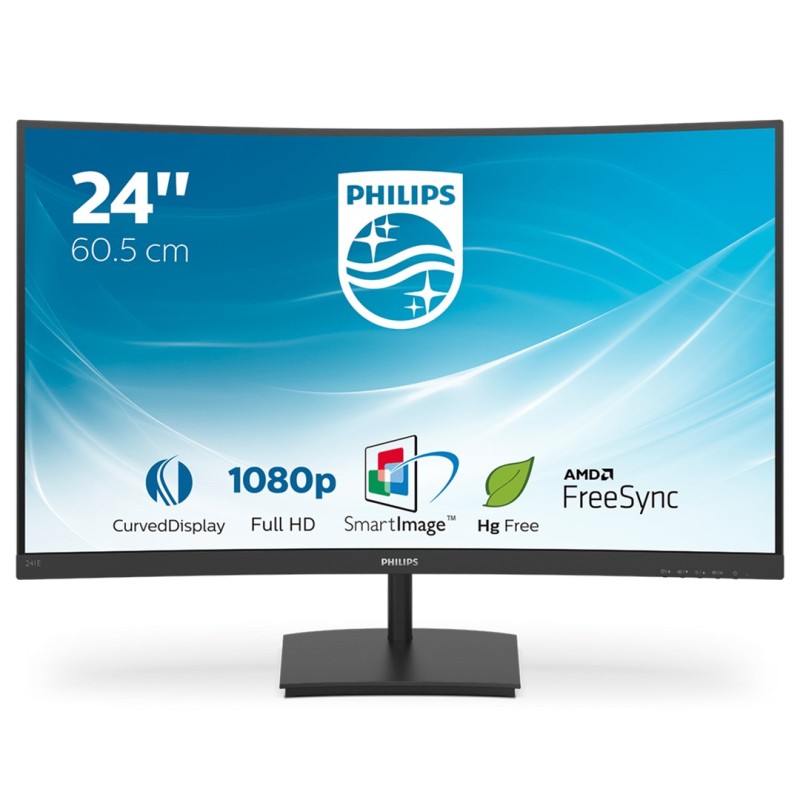 Philips E Line 241E1SC/00 LED display 59.9 cm (23.6 Philips E Line 241E1SC/00 LED display 59.9 cm (23.6