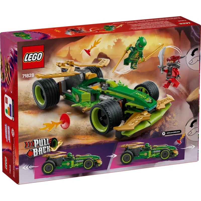 LEGO NINJAGO 71828 Lloyd's Pull-Back Race Car LEGO NINJAGO 71828 Lloyd's Pull-Back Race Car