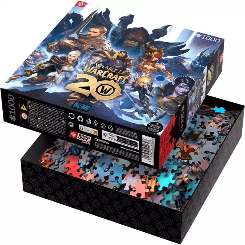 Puzzle Good Loot Gaming - World of Warcraft: 20th Anniversary 1000 pc(s) Puzzle Good Loot Gaming - World of Warcraft: 20th Anniversary 1000 pc(s)