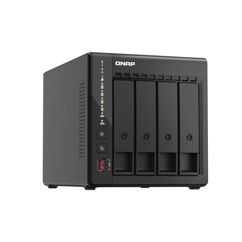 QNAP TS-453E NAS Tower Ethernet LAN Black J6412 QNAP TS-453E NAS Tower Ethernet LAN Black J6412