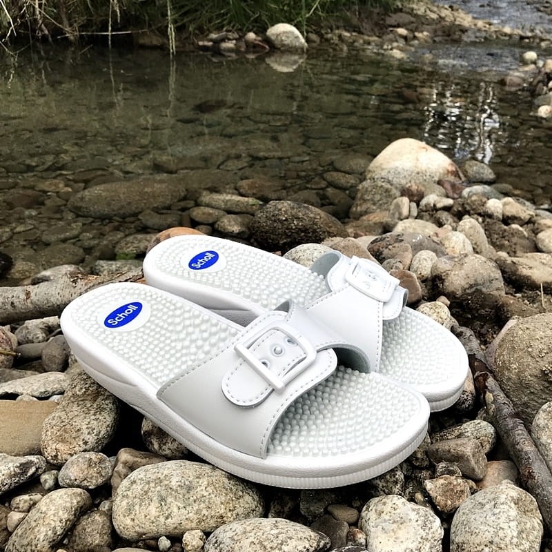 Women's flip-flops Scholl new massage WHITE 41 Women's flip-flops Scholl new massage WHITE 41