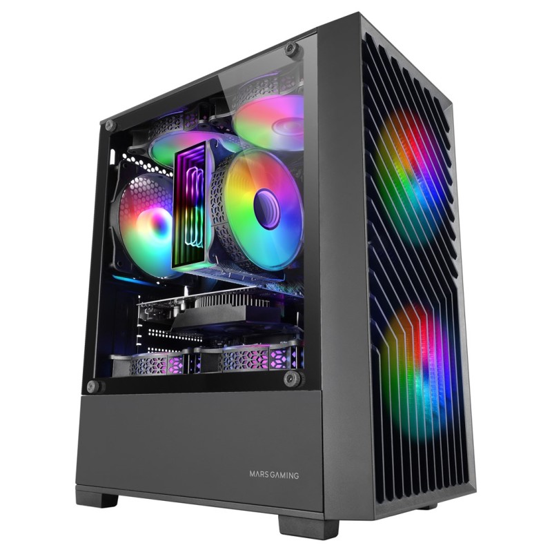 TACENS MARS MC-VORTEX 3x120mm FRGB mATX - case TACENS MARS MC-VORTEX 3x120mm FRGB mATX - case