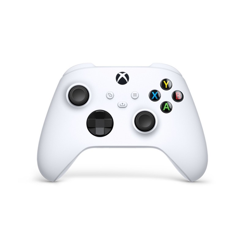 Microsoft Xbox Wireless Controller White Gamepad Xbox Series S,Xbox Series X,Xbox One,Xbox One S,Xbox One X Analogue / Digital Bluetooth/USB