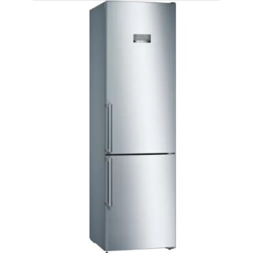 Bosch Serie 4 KGN397IEQ fridge-freezer Freestanding 368 L E Stainless steel Bosch Serie 4 KGN397IEQ fridge-freezer Freestanding 368 L E Stainless steel