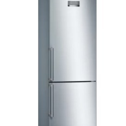 Bosch Serie 4 KGN397IEQ fridge-freezer Freestanding 368 L E Stainless steel