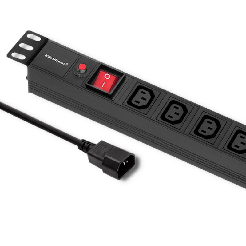 Qoltec 53998 Power strip for RACK 19 Qoltec 53998 Power strip for RACK 19