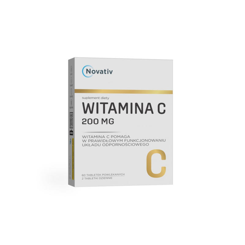 Novativ Vitamin C 200MG 60 tablets Novativ Vitamin C 200MG 60 tablets