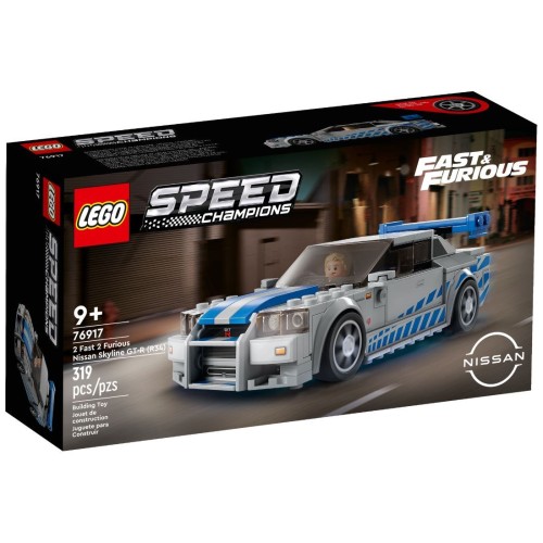LEGO SPEED CHAMPIONS 76917 FAST & FURIOUS - NISSAN SKYLINE GT-R (R34) LEGO SPEED CHAMPIONS 76917 FAST & FURIOUS - NISSAN SKYLINE GT-R (R34)
