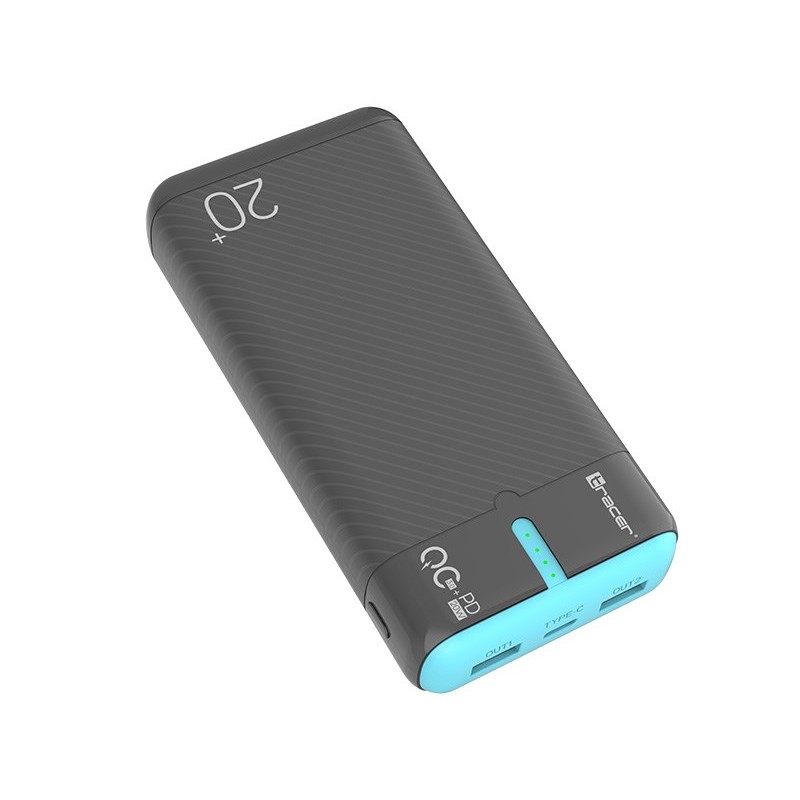 Tracer EnerGen 20000 mAh Black, Blue Tracer EnerGen 20000 mAh Black, Blue