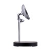 Samsung GP-PWU024WIABW mobile device charger Headset, Smartphone, Smartwatch Black, Silver USB Wireless charging Indoor
