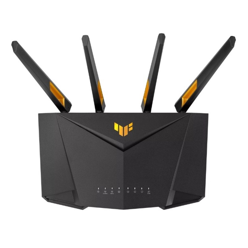 ASUS TUF-AX4200 wireless router Gigabit Ethernet Dual-band (2.4 GHz / 5 GHz) Black ASUS TUF-AX4200 wireless router Gigabit Ethernet Dual-band (2.4 GHz / 5 GHz) Black