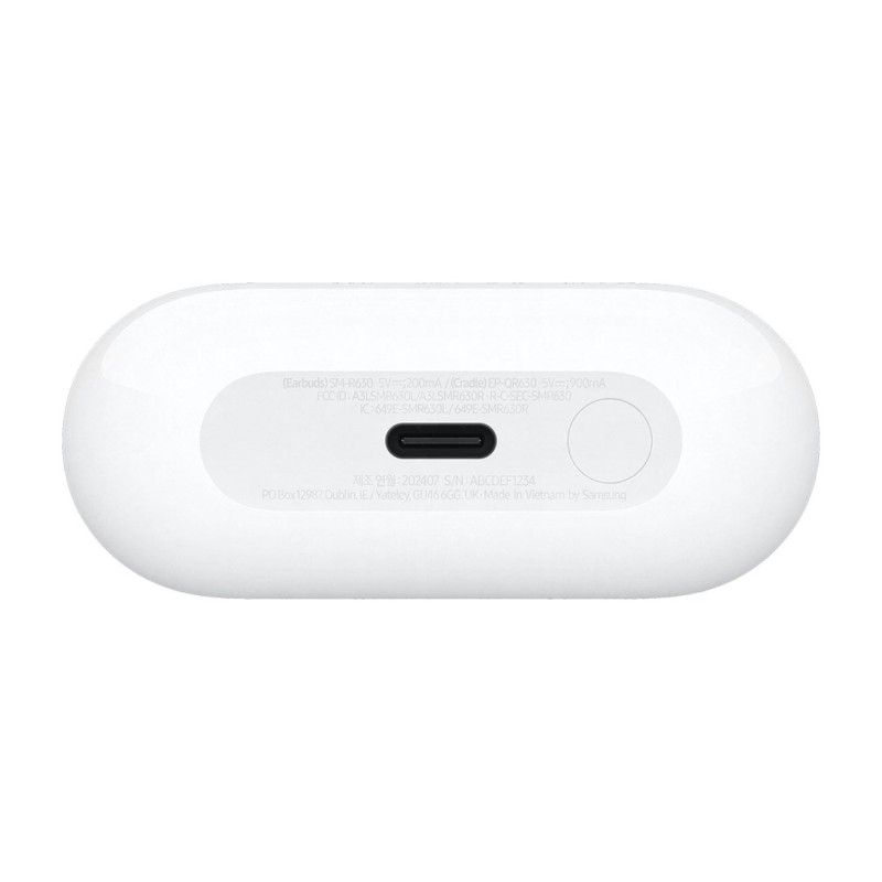 Samsung SM-R630NZWAEUE headphones/headset True Wireless Stereo (TWS) In-ear Calls/Music USB Type-C Bluetooth White Samsung SM-R630NZWAEUE headphones/headset True Wireless Stereo (TWS) In-ear Calls/Music USB Type-C Bluetooth White