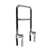 Long bath rail - chrome-plated