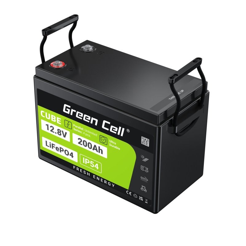 Green Cell LFPGC12V200AH UPS battery Lithium Iron Phosphate (LiFePO4) 12.8 V 200 Ah