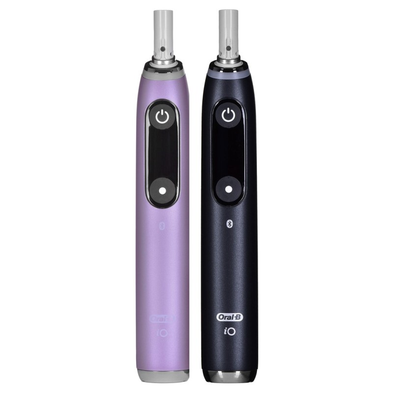 BRAUN ORAL-B ELECTRIC TOOTHBRUSH IO 9N SET DUO BLACK ONYX & ROSE QUARTZ BRAUN ORAL-B ELECTRIC TOOTHBRUSH IO 9N SET DUO BLACK ONYX & ROSE QUARTZ