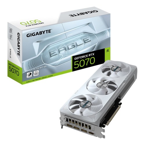 Karta graficzna Gigabyte GeForce RTX 5070 EAGLE OC ICE 12GB Karta graficzna Gigabyte GeForce RTX 5070 EAGLE OC ICE 12GB