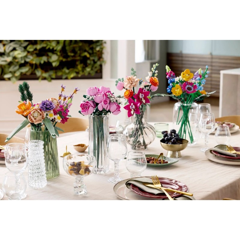 LEGO BOTANICALS 10374 Bouquet of Pink Roses