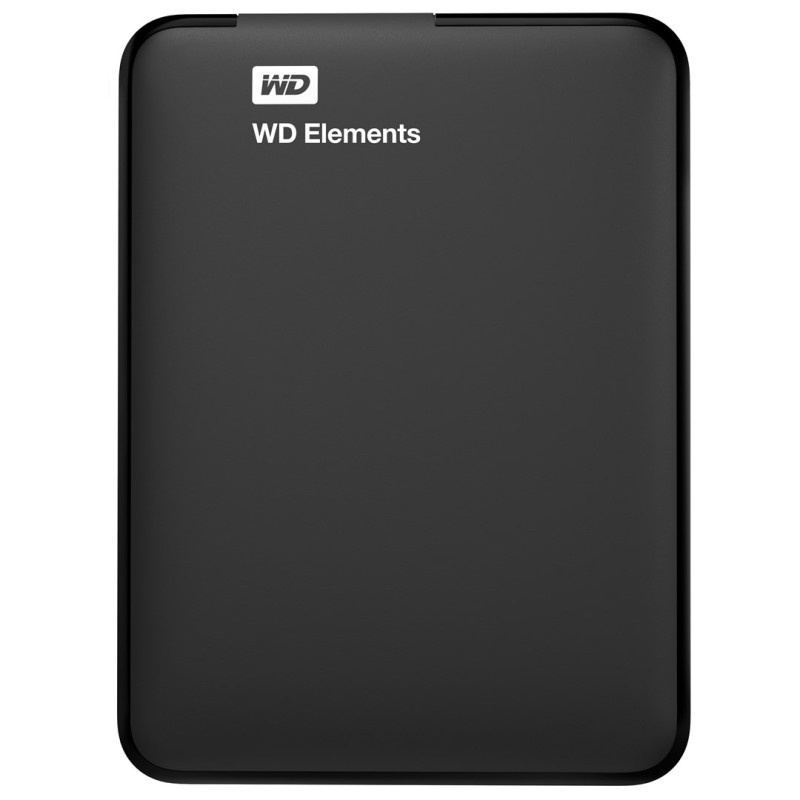 Western Digital WD Elements Portable external hard drive 4 TB Black Western Digital WD Elements Portable external hard drive 4 TB Black