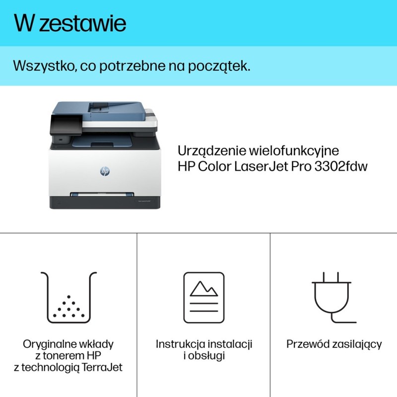 HP Color LaserJet Pro MFP 3302fdw Laser A4 600 x 600 DPI 25 ppm Wi-Fi HP Color LaserJet Pro MFP 3302fdw Laser A4 600 x 600 DPI 25 ppm Wi-Fi