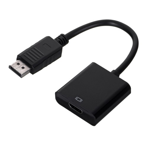 Gembird A-DPM-HDMIF-002 video cable adapter 0.1 m DisplayPort HDMI Type A (Standard) Black Gembird A-DPM-HDMIF-002 video cable adapter 0.1 m DisplayPort HDMI Type A (Standard) Black