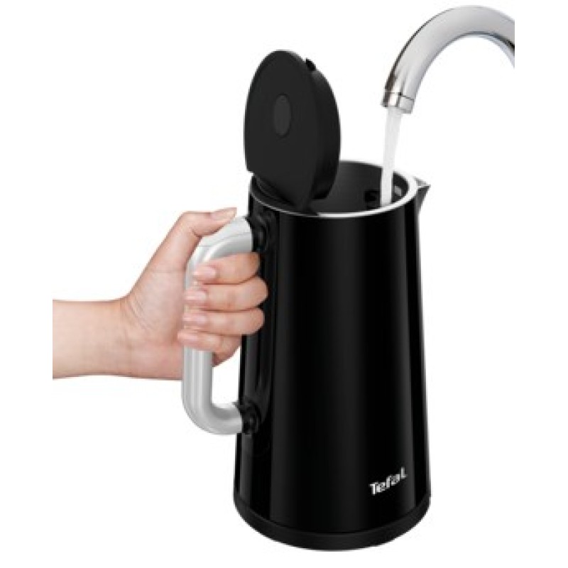 Tefal KO851 electric kettle 1.7 L Black 1800 W