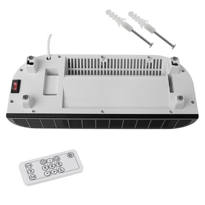 Adler AD 7751 air curtain Black, White 2000 W