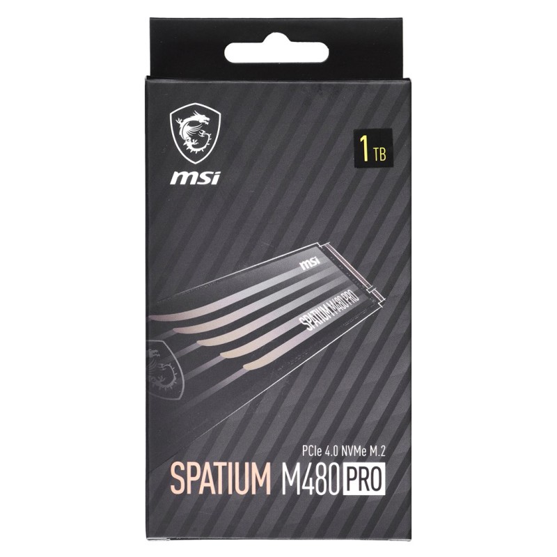MSI SPATIUM M480 PRO PCIe 4.0 NVMe M.2 1TB PCI Express 4.0 3D NAND MSI SPATIUM M480 PRO PCIe 4.0 NVMe M.2 1TB PCI Express 4.0 3D NAND