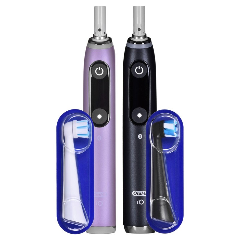 BRAUN ORAL-B ELECTRIC TOOTHBRUSH IO 9N SET DUO BLACK ONYX & ROSE QUARTZ BRAUN ORAL-B ELECTRIC TOOTHBRUSH IO 9N SET DUO BLACK ONYX & ROSE QUARTZ