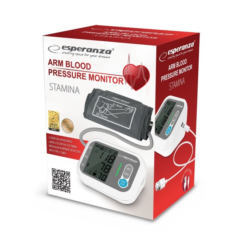 Esperanza ECB005 upper arm blood pressure monitor Esperanza ECB005 upper arm blood pressure monitor