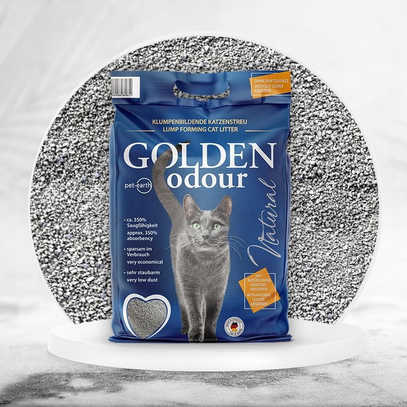 GOLDEN Odour Natural - bentonite litter - 7kg