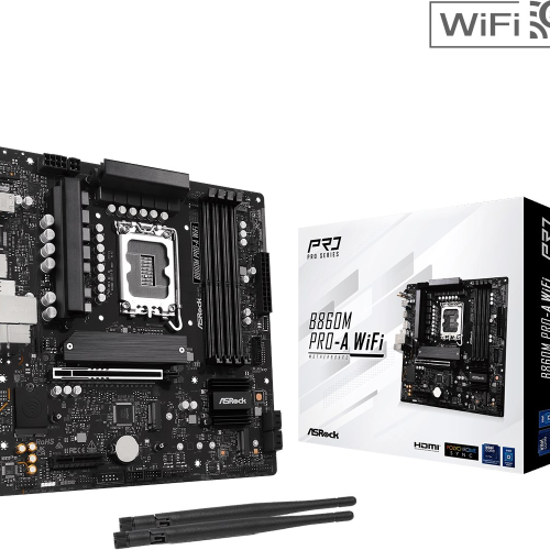 ASRock B860M Pro-A WiFi Motherboard ASRock B860M Pro-A WiFi Motherboard
