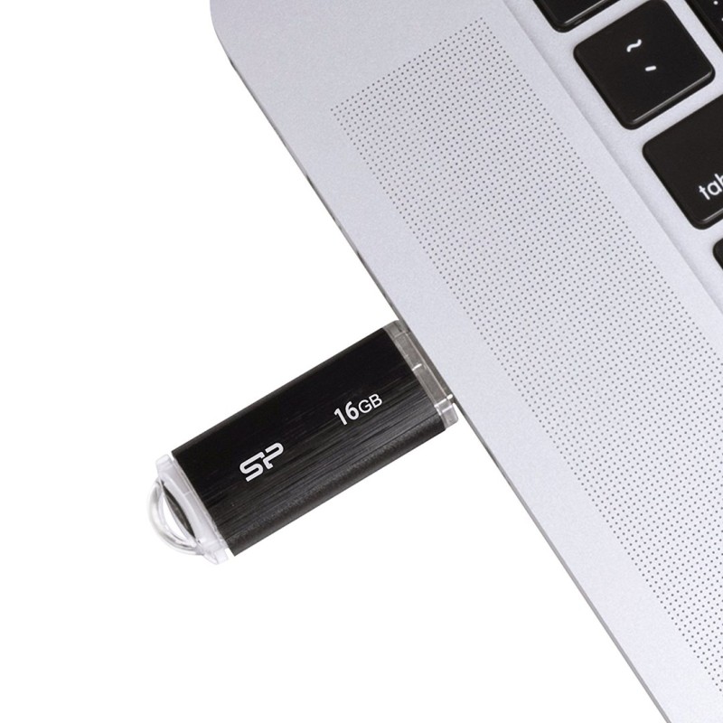 Silicon Power Ultima U02 USB flash drive 16 GB USB Type-A 2.0 Black Silicon Power Ultima U02 USB flash drive 16 GB USB Type-A 2.0 Black