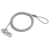 Gembird LK-CL-01 cable lock Silver Gembird LK-CL-01 cable lock Silver