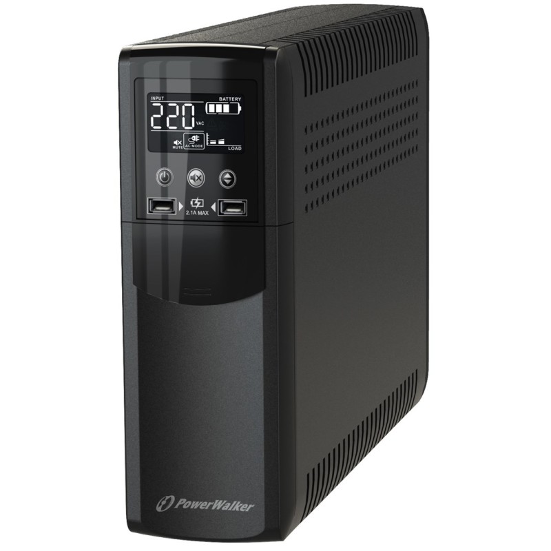 PowerWalker VI 600 CSW FR Line-Interactive 0.6 kVA 360 W 4 AC outlet(s) PowerWalker VI 600 CSW FR Line-Interactive 0.6 kVA 360 W 4 AC outlet(s)