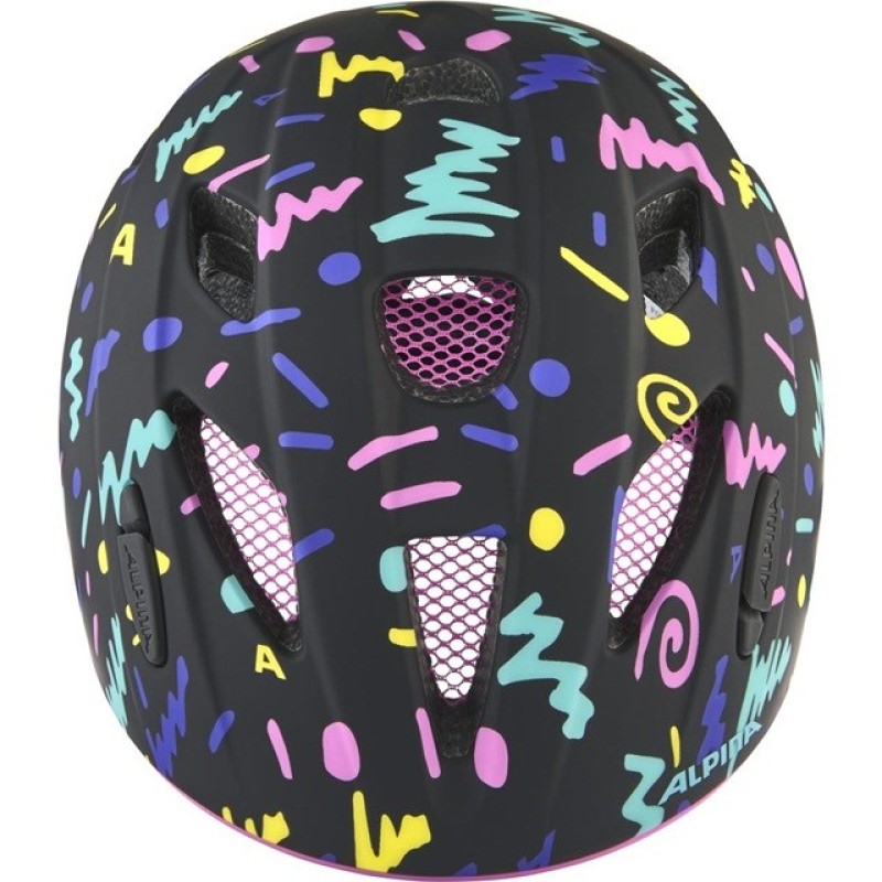 Kask rowerowy ALPINA XIMO FLASH BLACK-CONFETTI MATT 49-54 Kask rowerowy ALPINA XIMO FLASH BLACK-CONFETTI MATT 49-54