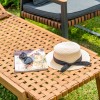 Garden lounger TEXAS brown Garden lounger TEXAS brown
