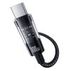 Baseus Gem USB C to USB C fast charging cable 2 m 100 W Black Baseus Gem USB C to USB C fast charging cable 2 m 100 W Black