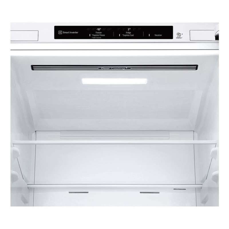LG GBV3100ESW fridge-freezer Freestanding 344 L E White