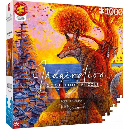 Puzzle Good Loot Imagination - Roch Urbaniak: Benkei 1000 pc(s) Puzzle Good Loot Imagination - Roch Urbaniak: Benkei 1000 pc(s)