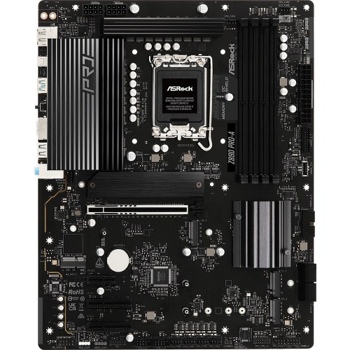 ASRock Z890 Pro-A Intel Z890 LGA 1851 (Socket V1) ATX motherboard ASRock Z890 Pro-A Intel Z890 LGA 1851 (Socket V1) ATX motherboard
