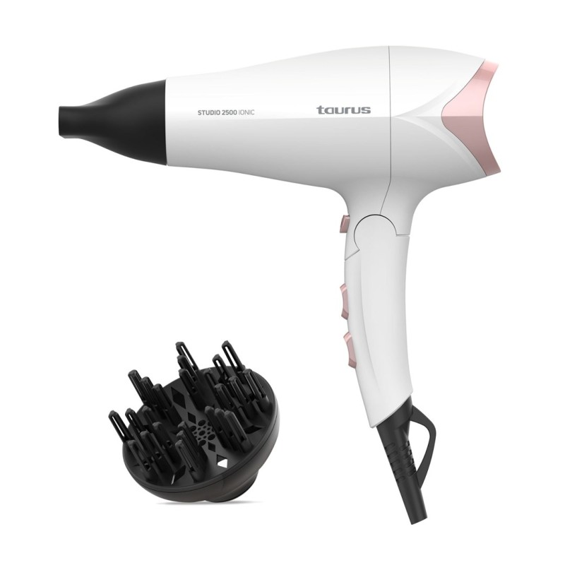 Taurus STUDIO 2500 IONIC hair dryer 2400 W White Taurus STUDIO 2500 IONIC hair dryer 2400 W White