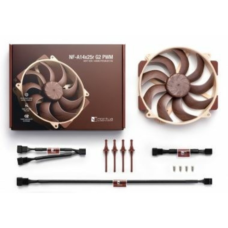 Wentylator NOCTUA 140mm NF-A14x25 G2 PWM Wentylator NOCTUA 140mm NF-A14x25 G2 PWM