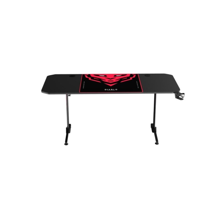 DIABLO X-MATE 1600 gaming desk black DIABLO X-MATE 1600 gaming desk black
