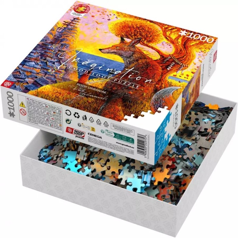 Puzzle Good Loot Imagination - Roch Urbaniak: Benkei 1000 pc(s) Puzzle Good Loot Imagination - Roch Urbaniak: Benkei 1000 pc(s)