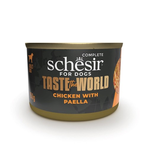 SCHESIR Taste the world Chicken paella - wet dog food - 150g SCHESIR Taste the world Chicken paella - wet dog food - 150g