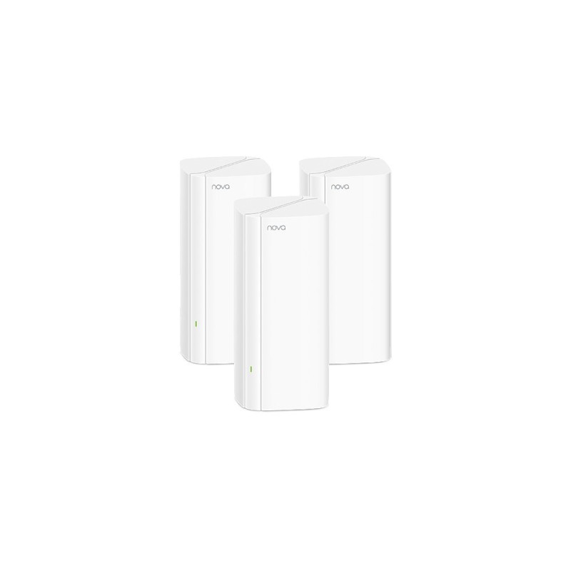 Tenda EX12 Dual-band (2.4 GHz / 5 GHz) AX3000 System Mesh Wi-Fi 6 (3-Pack) White Tenda EX12 Dual-band (2.4 GHz / 5 GHz) AX3000 System Mesh Wi-Fi 6 (3-Pack) White