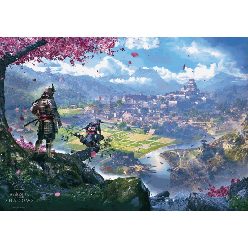 Puzzle Good Loot Gaming Puzzle: Assassin's Creed Shadows Vista of Japan 1000 elementów Puzzle Good Loot Gaming Puzzle: Assassin's Creed Shadows Vista of Japan 1000 elementów