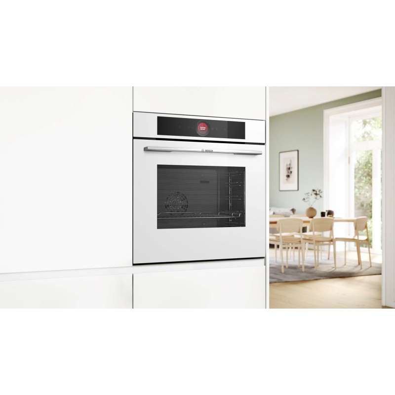Bosch Serie 8 HBG7341W1 oven 71 L White