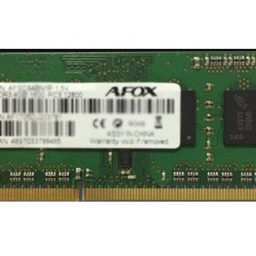 AFOX SO-DIMM DDR4 16G memory module 2666 MHz AFOX SO-DIMM DDR4 16G memory module 2666 MHz