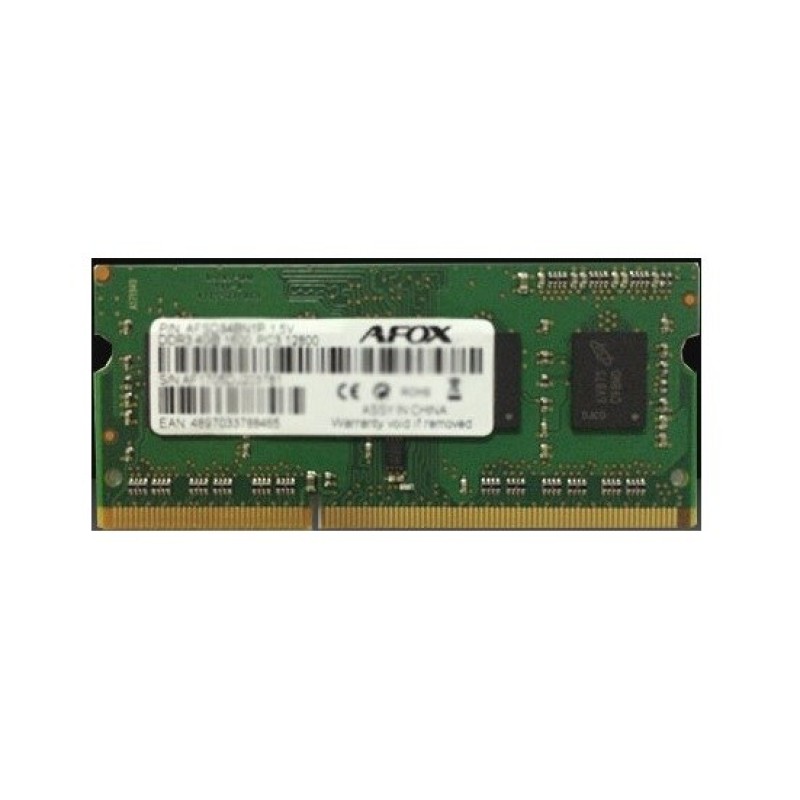 AFOX SO-DIMM DDR4 16G memory module 2666 MHz AFOX SO-DIMM DDR4 16G memory module 2666 MHz